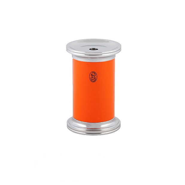 El Casco Shiny Chrome & Orange Sharpener