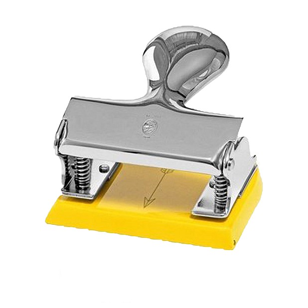 El Casco Shiny Chrome & Yellow Perforator