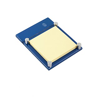 El Casco Chroom & Blauw Post-it Houder