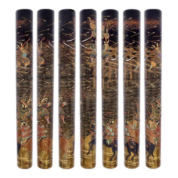 AP Limited Editions Maki-e The Connoisseur Battle of Uji Caneta de Tinta Permanente