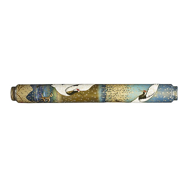 AP Limited Editions Maki-e The Writer The Dancing Cranes of Hokkaido Caneta de Tinta Permanente