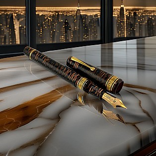 Armando Simoni Club Bologna Extra Bronze Skyscraper GT Fountain pen Armando Simoni Club Bologna Extra Bronze Skyscraper GT Fountain pen