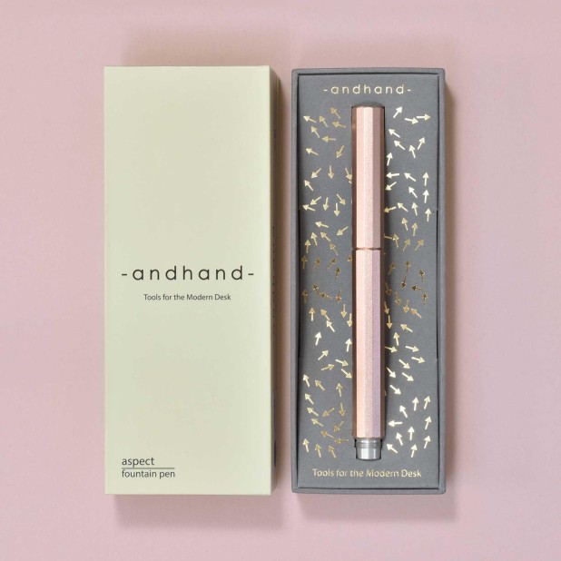Andhand Aspect Blush Pink Caneta de Tinta Permanente