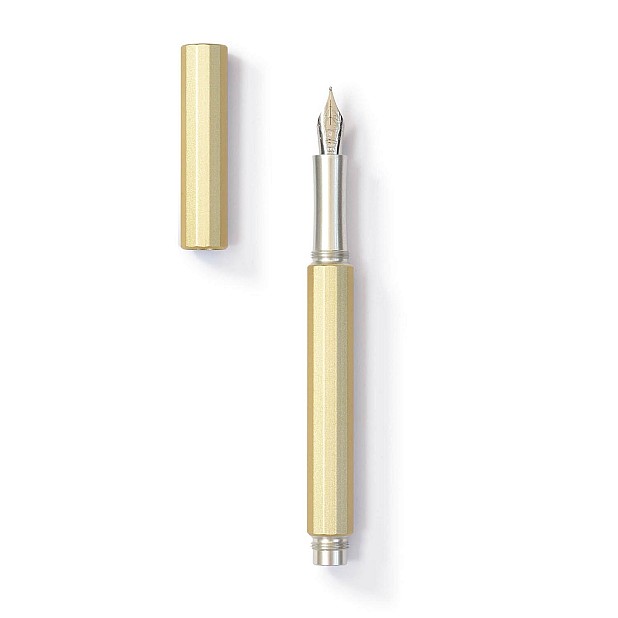 Andhand Aspect Gold Lustre Plumo Estilográfica