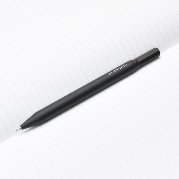 Andhand Method Black Kulspetspenna