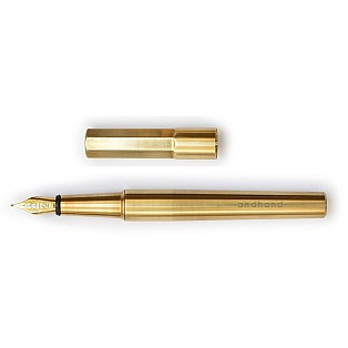 Andhand Method Brass Caneta de Tinta Permanente