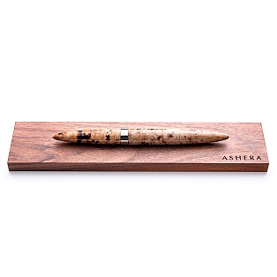 Ashera Aeon Light Buckeye Burl Fountain pen