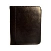 Aston Leather Black Collector's Zippered Pen Pouch (Twentyfold)