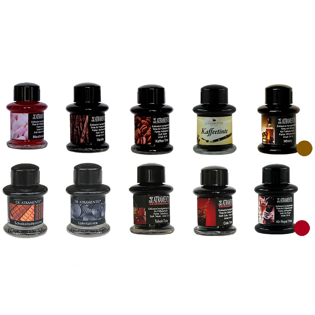 De Atramentis Scented Flavors Ink - Ink Bottle (10 colors)