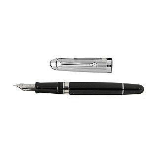Aurora 88 Black and Chrome Big Fountain pen
