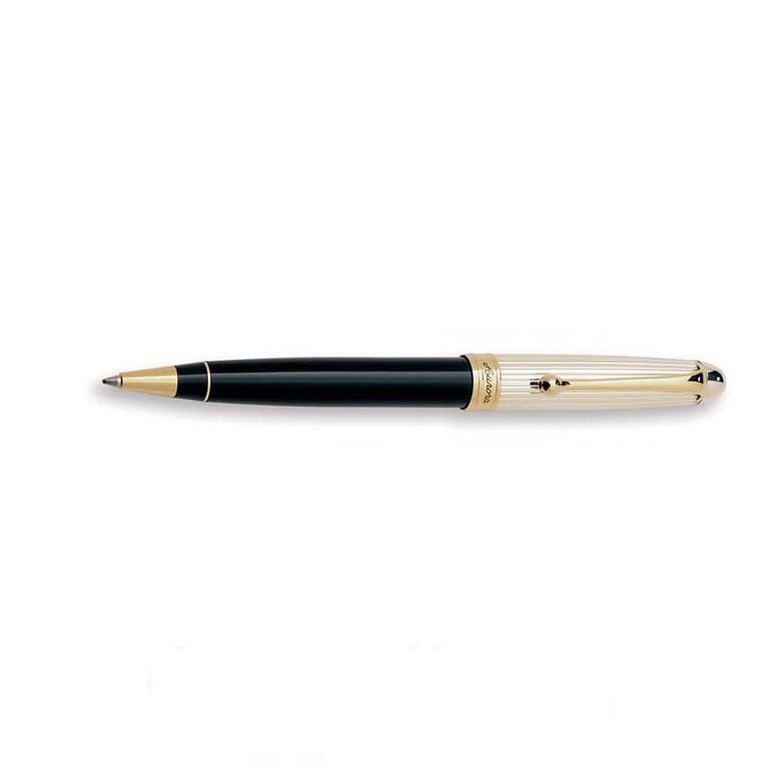 Aurora 88 Black and Sterling Silver Ballpoint