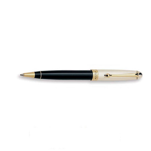 Aurora 88 Black and Sterling Silver Ballpoint