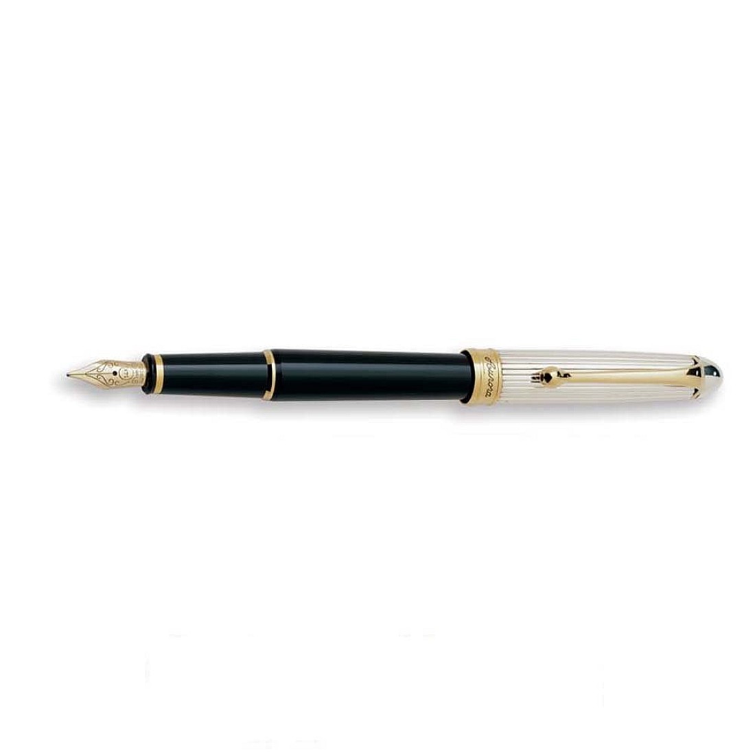 Aurora 88 Black and Sterling Silver Fountain pen