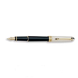 Aurora 88 Black and Sterling Silver Fountain pen