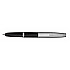 Aurora Duo Cart Black and Chrome Füllfederhalter