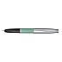 Aurora Duo Cart Green and Chrome Stylo Plume