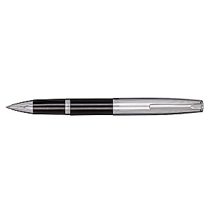 Aurora Duo Cart Black and Chrome Rollerball