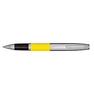 Aurora Duo Cart Yellow and Chrome Rollerball