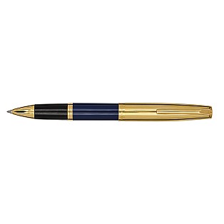 Aurora Duo Cart Blue and Gold Tintenroller