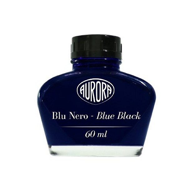 Aurora 100th Anniversary Ink Blue Black Ink Bottle