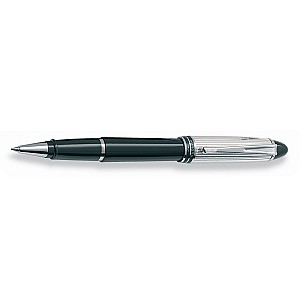Aurora Ipsilon Sterling Silver Black CT Tintenroller