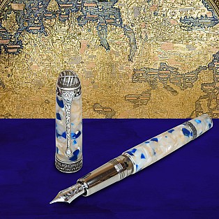 Aurora Ancient Maps Collection - Fra Mauro Plumo Estilográfica