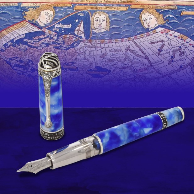 Aurora Ancient Maps Collection - Tolomeo Fountain pen