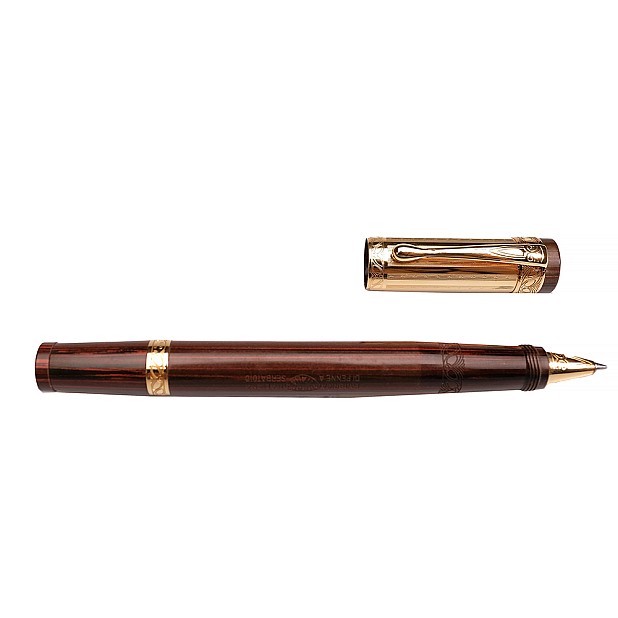 Aurora Nobile Ebonite Vermeil Rollerball in beperkte oplage