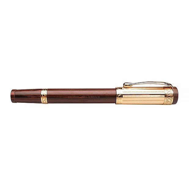 Aurora Nobile Ebonite Vermeil Rollerball in beperkte oplage
