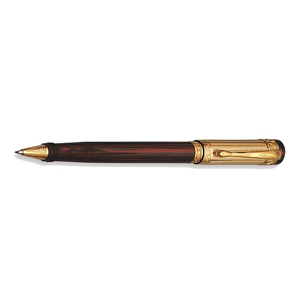 Aurora Nobile Ebonite Vermeil Rollerball in beperkte oplage
