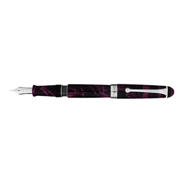 Aurora 88 Ebonite Marbled Magenta ST Pióro wieczne