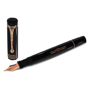 Aurora Internazionale Black Caneta de Tinta Permanente Aurora Internazionale Black Caneta de Tinta Permanente