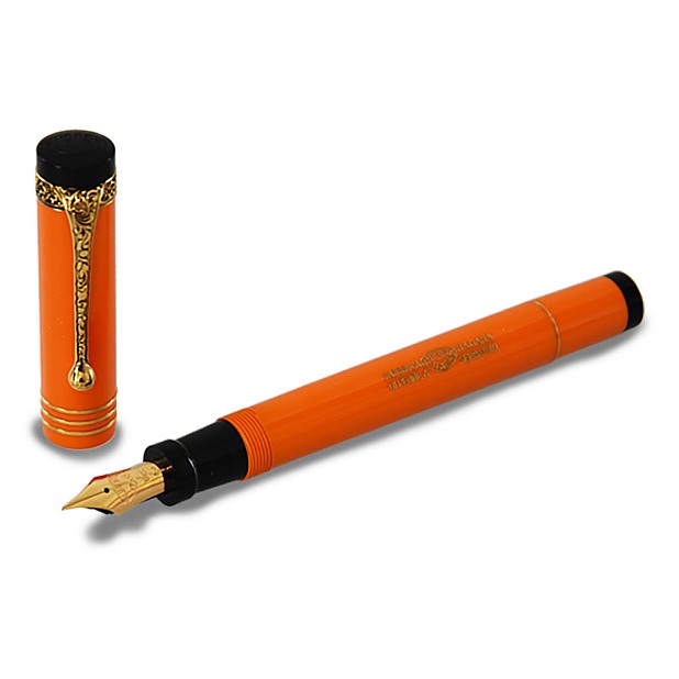 Aurora Internazionale Orange/Arancio Caneta de Tinta Permanente