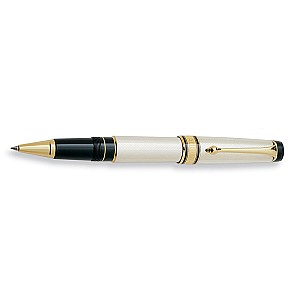 Aurora Optima Grana di Riso Sterling Silver GT Rollerball