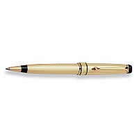 Stylo Bille Aurora 98 Noir Et Plaqué Or 22kt – Occasion, Jamais Utilisé, écrit Garanti