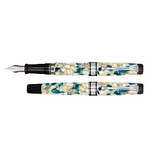 Aurora Optima 365 Calendar 2026 Pearl and Octane Stylo Plume