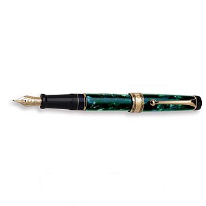 Aurora Optima Auroloide Emerald Green GT Fountain pen