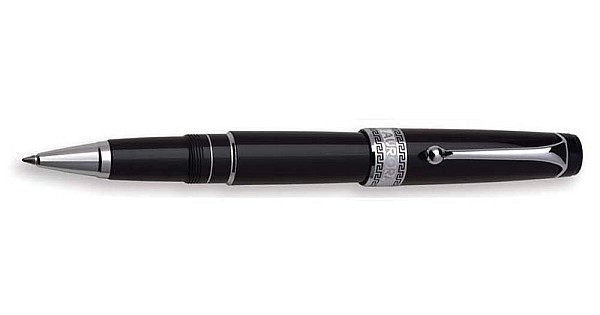 AURORA Optima Kugelschreiber Black Pearl – Edles Schreibgerät, Japan Import
