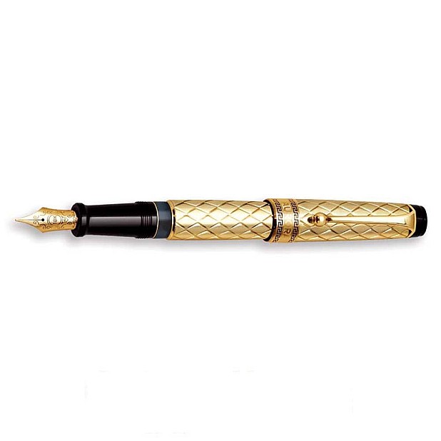 Aurora Optima Riflessi Gold Fountain pen