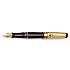 Aurora Optima Riflessi Black and Gold Fountain pen