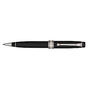 Aurora Optima Rombo Guilloché Black CT Ballpoint