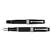 Aurora Optima Rombo Guilloché Black CT Fountain pen