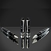 Aurora Optima Rombo Guilloché Black CT Fountain pen