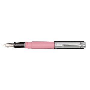 Aurora Talentum Pink and Chrome Big Stylo Plume