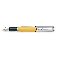 Aurora Talentum Yellow and Chrome Big Fountain pen