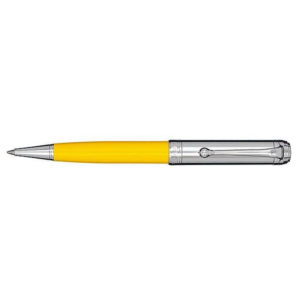 Aurora Talentum Yellow and Chrome Balpen