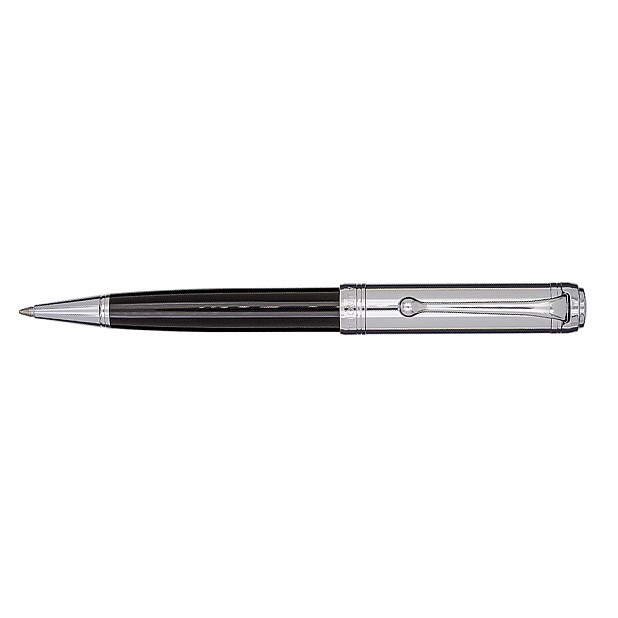 Aurora Talentum Black and Chrome Balpen