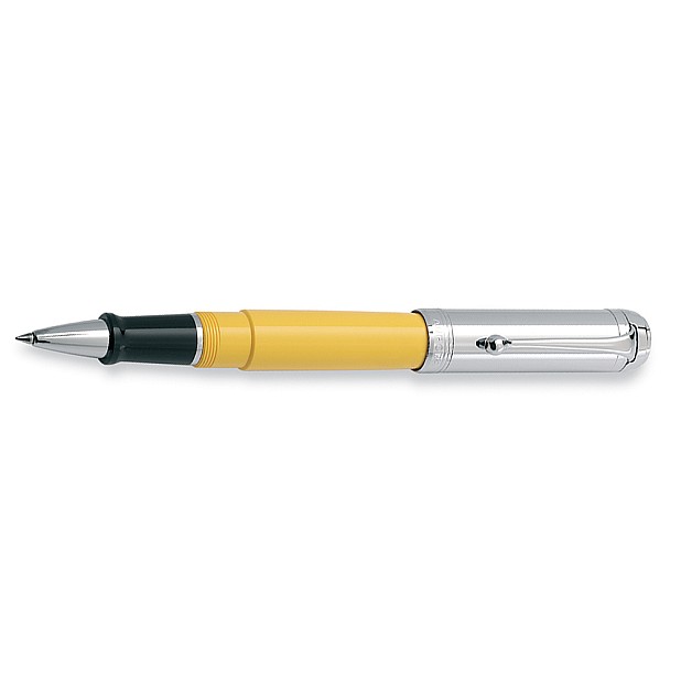 Aurora Talentum Yellow and Chrome Big Rollerball