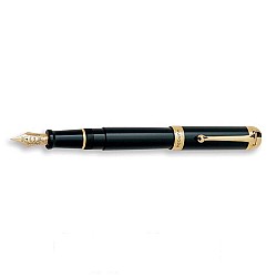 Aurora Talentum Black GT Big Fountain pen