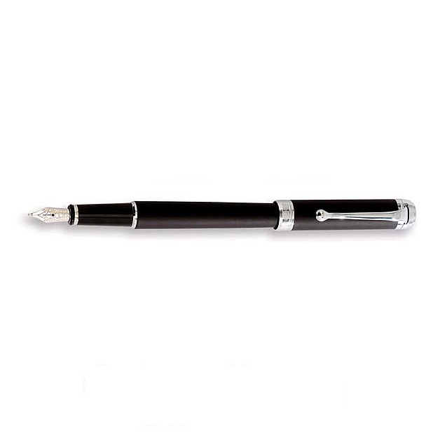 Aurora Talentum Black Rubber Finesse Fountain pen